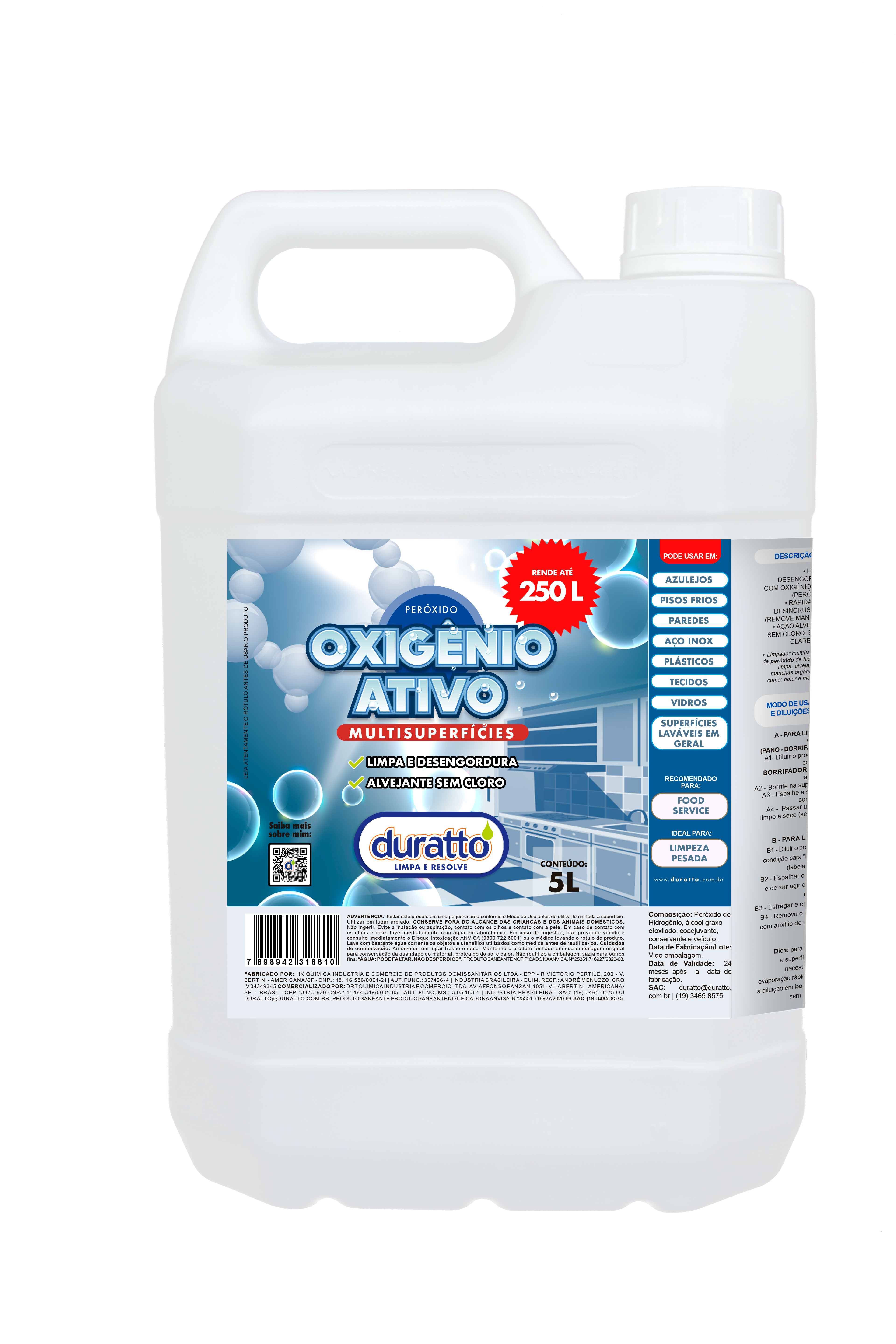 Oxigenio Ativo 5L